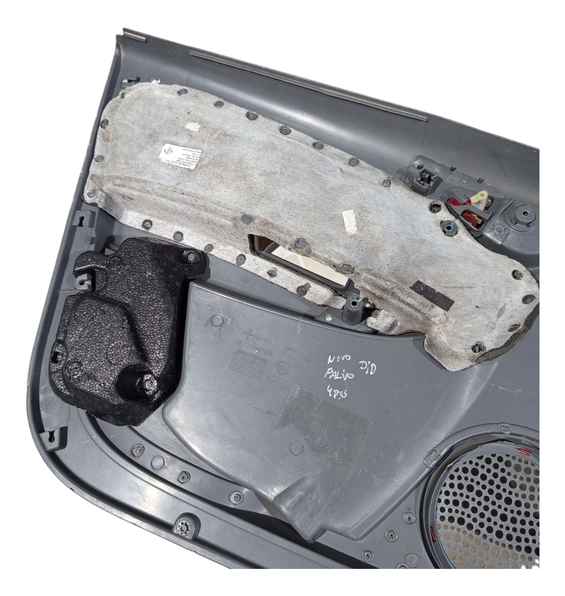 Forro Porta Dianteiro Direit Fiat Grand Siena E Palio Cinza-escuro