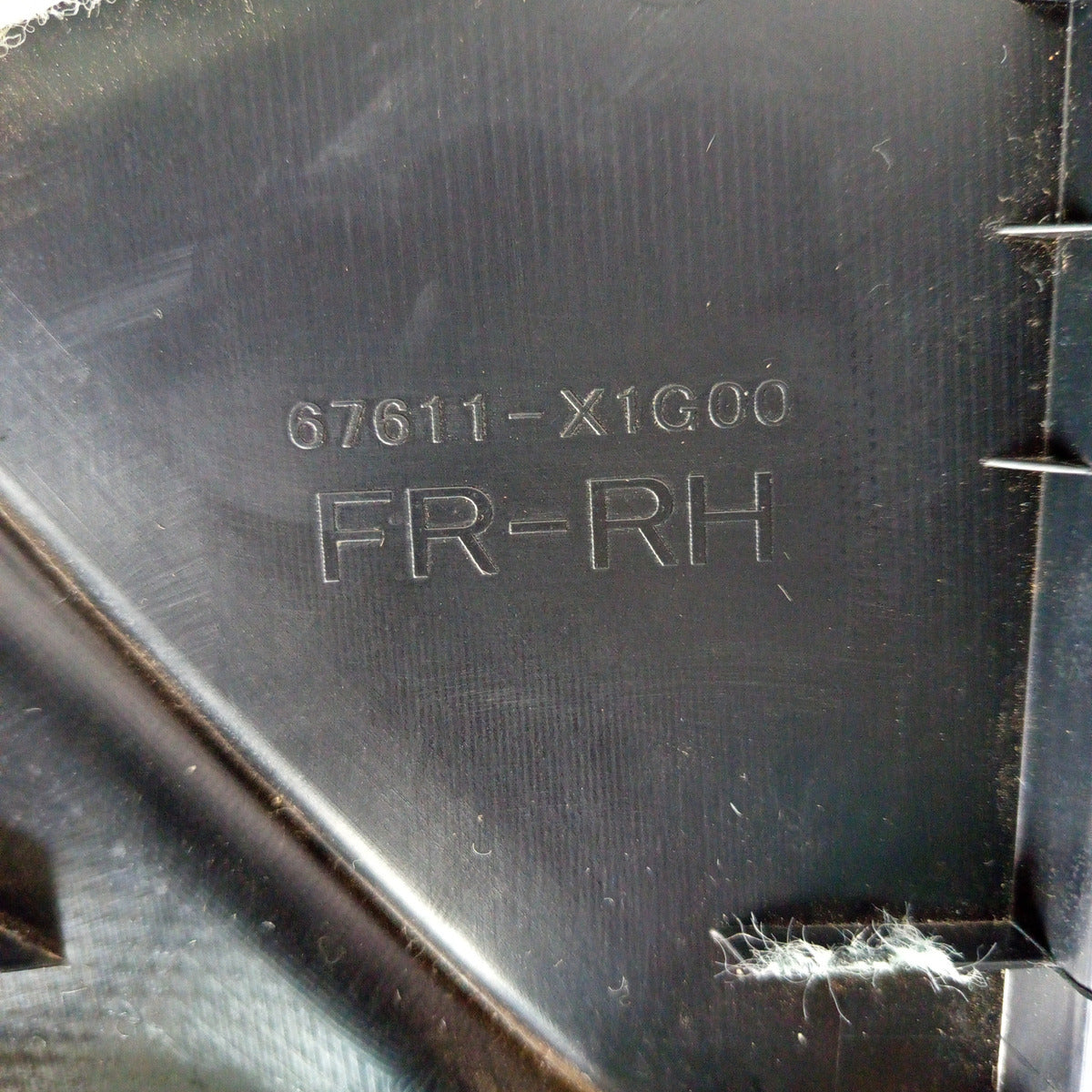 Forro Porta Dianteira Direita Toyota Corolla 2016/2019 Preto