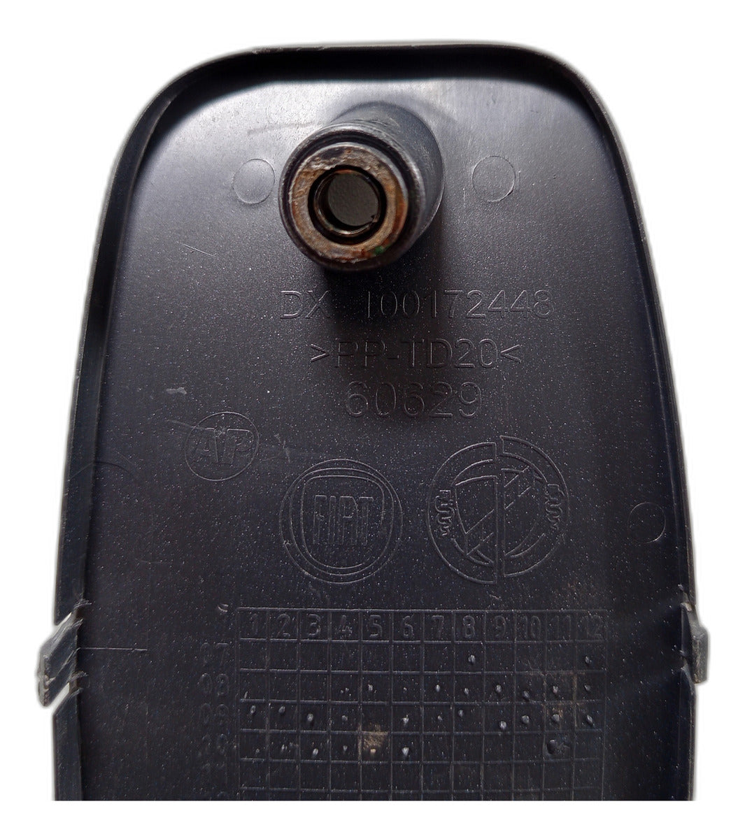 Moldura Forro Tampa Mala Fiat Palio Weekend 2012 Original Preto