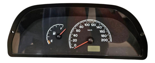 Painel De Instrumento Fiat Uno Mille Siena 2002/06 Usado - Preto