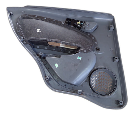 Forro Porta Traseiro Ld 1.0 Fiat Palio 2012 Até 2018 Cinza-escuro