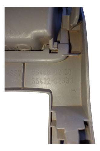 Moldura Porta Objeto Comando Painel Toyota Corolla 09/15