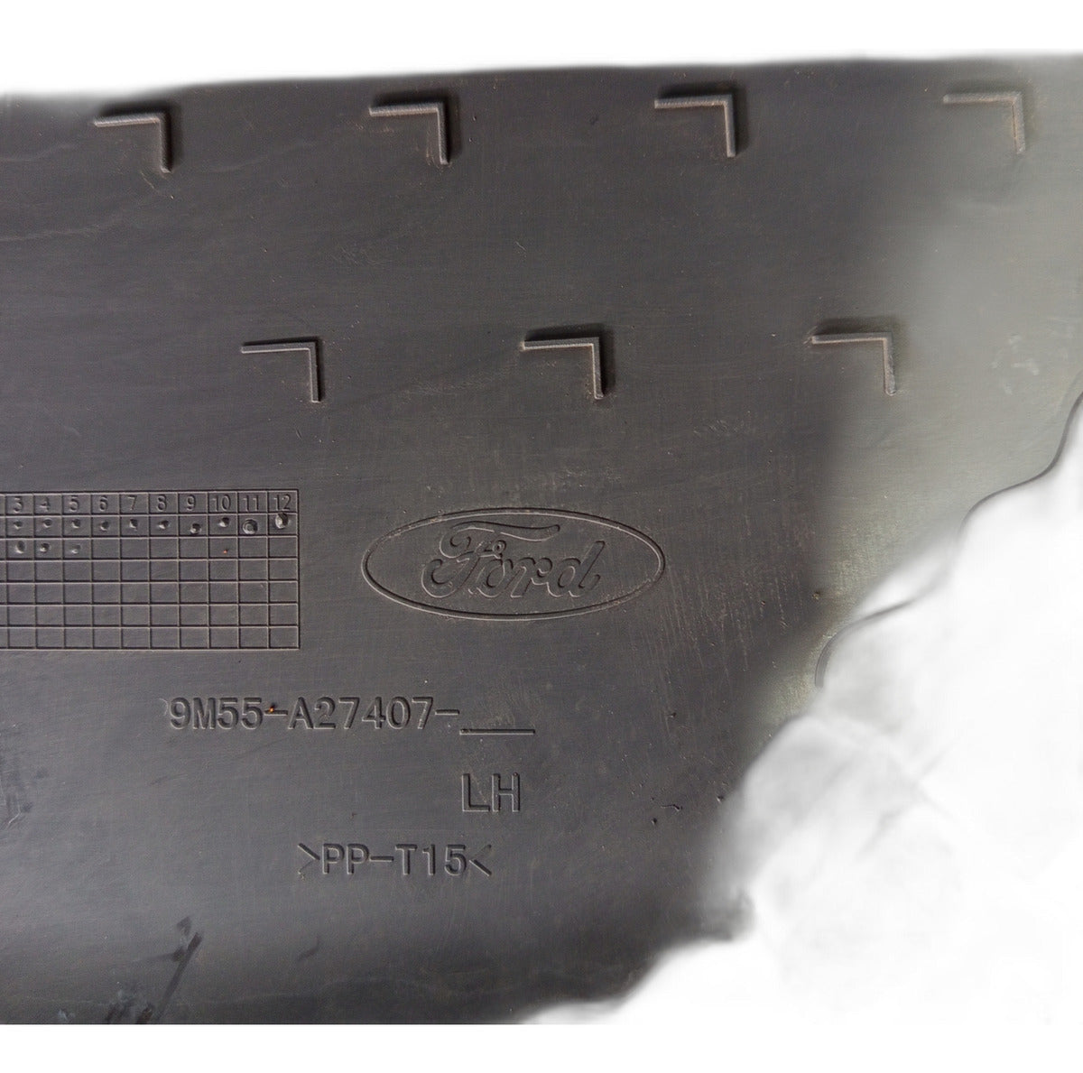 Forro Porta Traseiro Esquerdo Ford Focus Hatch 2011 Cinza-escuro