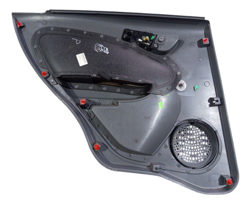 Forro Porta Traseiro Ld 1.0 Fiat Palio 2012 A 2018