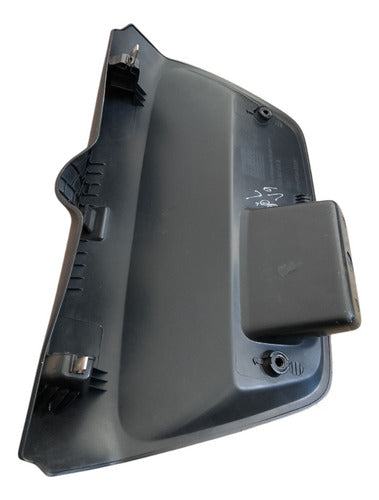 Moldura Tampa Traseiro Acabamento G7 G8 P Vw Gol 2017 A 2017 - Preto