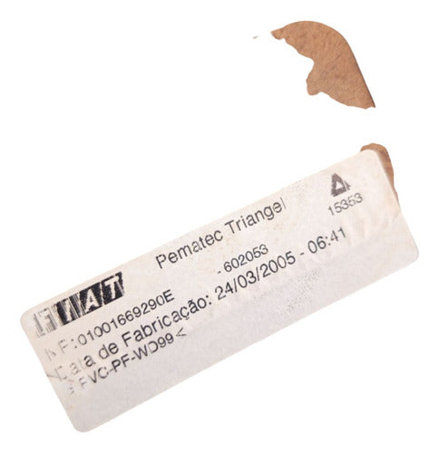 Forro Porta Traseiro Esquerdo Fiat Uno Mille Fire 2005/2006