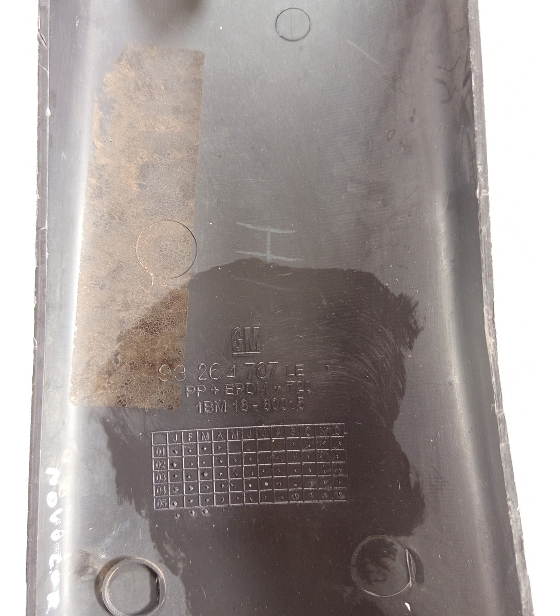 Acabamento Coluna L/e Central Gm Corsa/montana 93264707