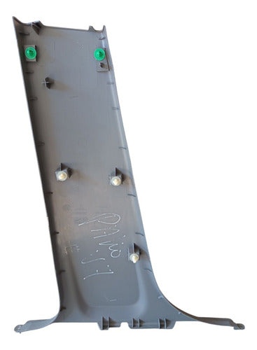 Acabamento Coluna Central Moldura Inferior Siena 2013 A 2015 - Cinza-escuro