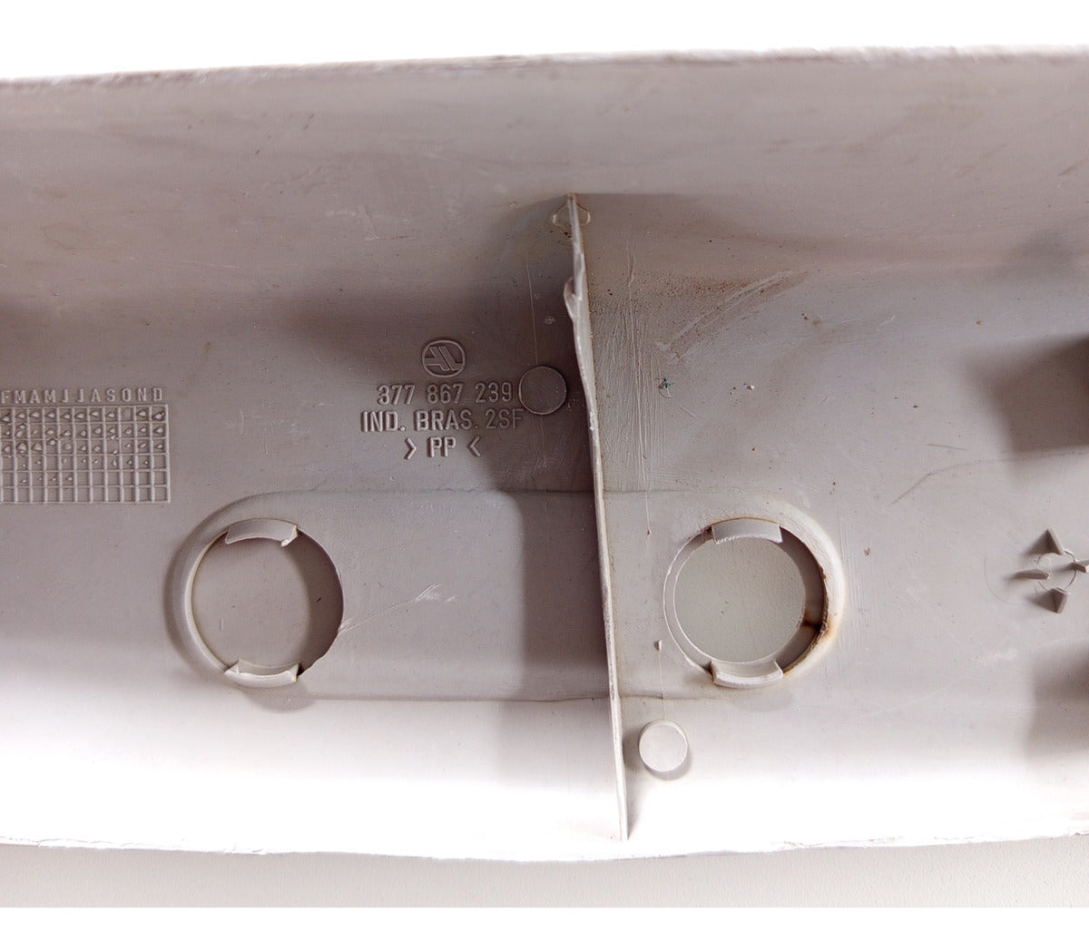 Acabamento Coluna Central Esquerda Vw Gol Bola 2003 A 2006