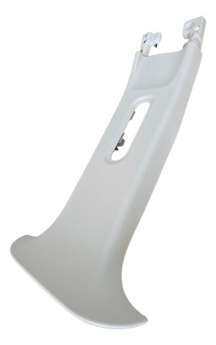 Acabamento Coluna Moldura Cinto Esquerdo F Palio 2013 A 2017 - Branco