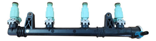 Flauta Bicos Injetores De Combustível Corsa 1.0 2006/2012