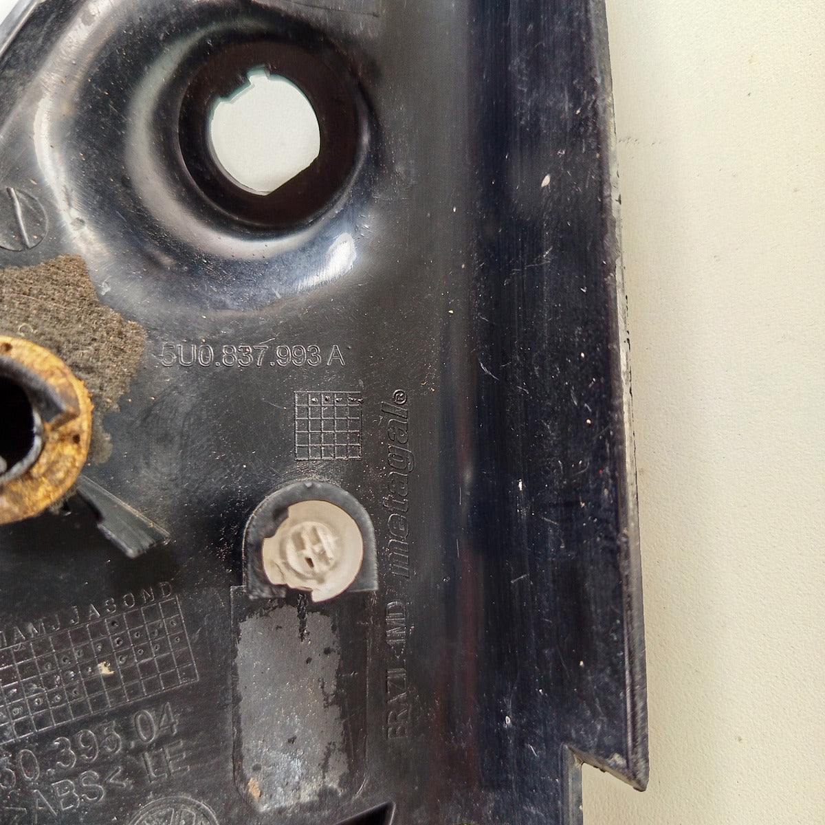 Acabamento Interno Esquerdo Volkswagen Gol Voyage 2009 2014