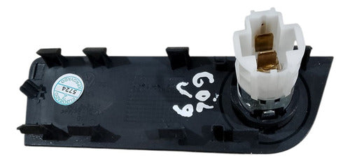 Tomada Moldura 12v Acendedor G7 Vw Sa Gol Voyage 2017 A 2019 Preto