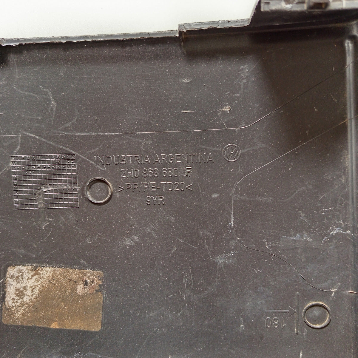 Tampa Acabamento Console Vw Amarok 2011/2018 (2h0863680)