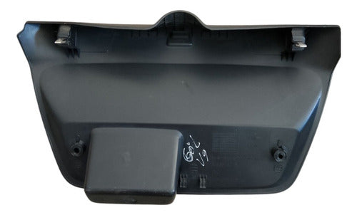 Moldura Tampa Traseiro Acabamento G7 G8 P Vw Gol 2017 A 2017 - Preto