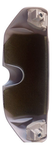 Suporte Porta Óculos Cinza Claro Fiat Palio Siena Strada Uno