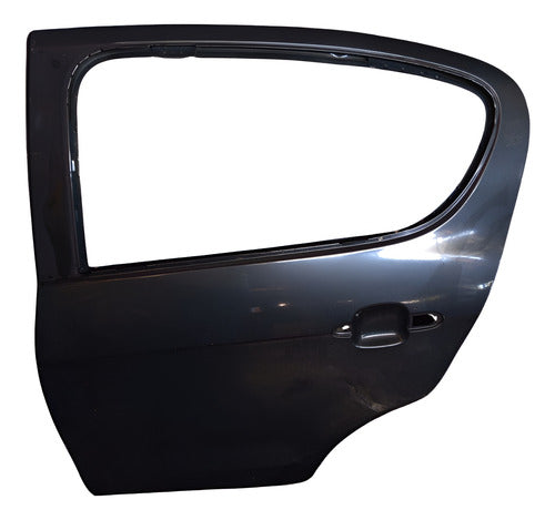 Porta Traseira Esquerda Palio Attractive 2015 - Traseira - Esquerdo