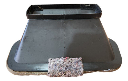 Acabamento Moldura Duto Ar Vw Gol Saveiro Voyage Preto