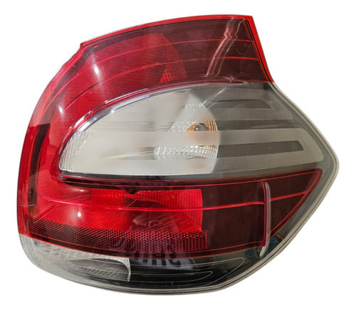 Lanterna Traseira Lado Direito Fiat Mobi 2017 Original Usado Direito/passageiro Vermelho