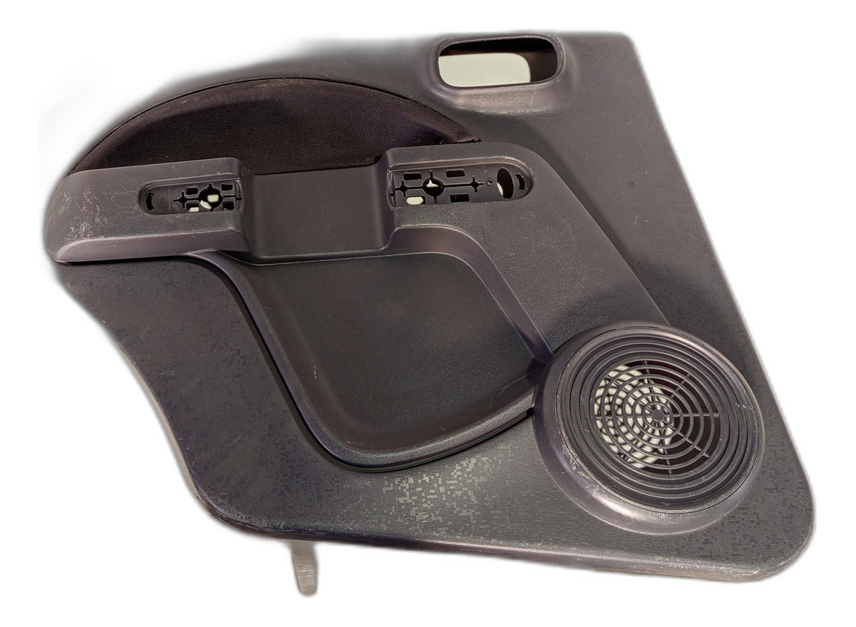 Forro De Porta Traseiro Esquerdo Fiat Uno Vivace 2010 A 2016 Cinza-escuro