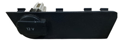 Tomada Moldura 12v Acendedor G7 Vw Sa Gol Voyage 2017 A 2019 Preto