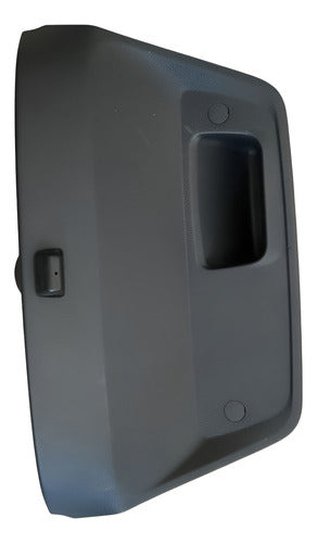 Moldura Tampa Traseiro Acabamento G7 G8 P Vw Gol 2017 A 2017 - Preto