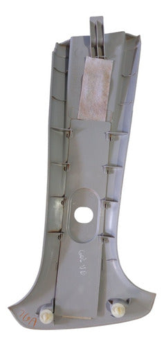 Acabamento Coluna Moldura Central Cinto Direito Gol 03/19 - Cinza