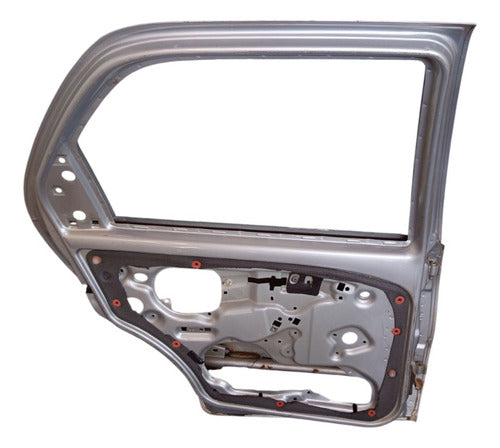 Porta Traseira Esquerda Fiat Palio Siena 2003/2005 Esquerdo