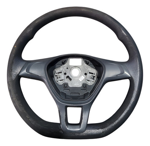 Volante Direção G7 Vw Fox Gol Saveiro 2017 A 2021 Preto