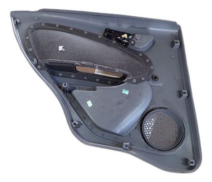 Forro Porta Traseiro Ld 1.0 Fiat Palio 2012 Até 2018 Cinza-escuro