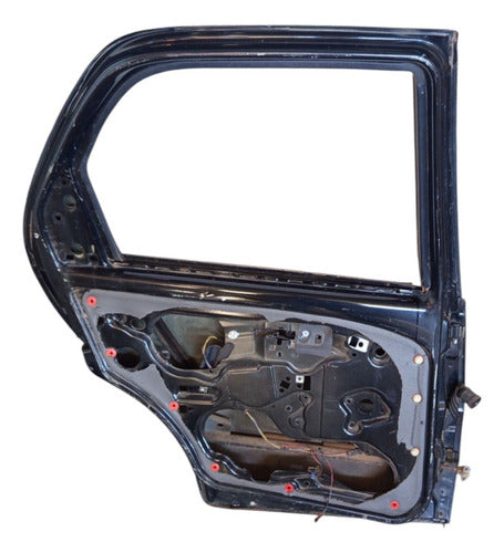 Porta Traseira Esquerda Fiat Palio Siena 2003/2005 Esquerdo