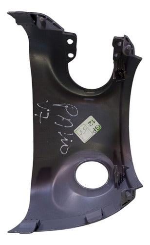 Moldura Superior Acabamento Coluna Direção Palio 2010 A 2014 - Cinza