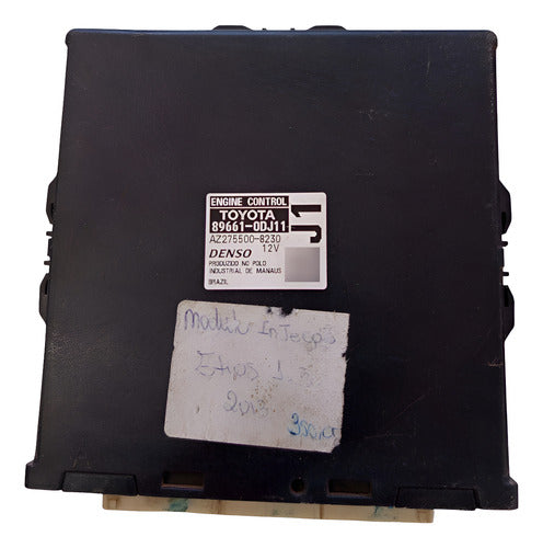 Módulo Injeção Toyota Etios 1.3 2016