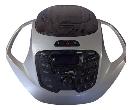 Comando Moldura Central Som/rádio Ford Ka 2015/2020