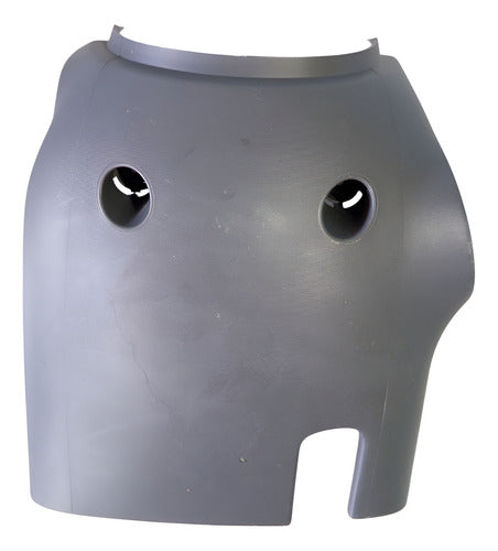 Moldura Inferior Coluna Acabamento Direção Siena 2013 A 2015 - Cinza