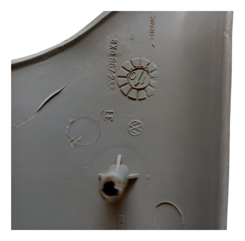 Moldura Acabamento Coluna Parabrisa G4 Esquerdo Gol 05/14