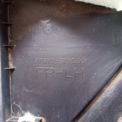 Forro Porta Dianteira Esquerda Toyota Corolla 2016/2019 Preto