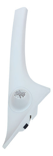 Moldura Coluna Parabrisa Interna Gran Fiat Siena 2015 A 2015 - Cinza