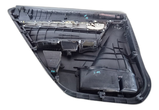 Forro De Porta Traseira Toyota Corolla 2015 A 2019 Preto