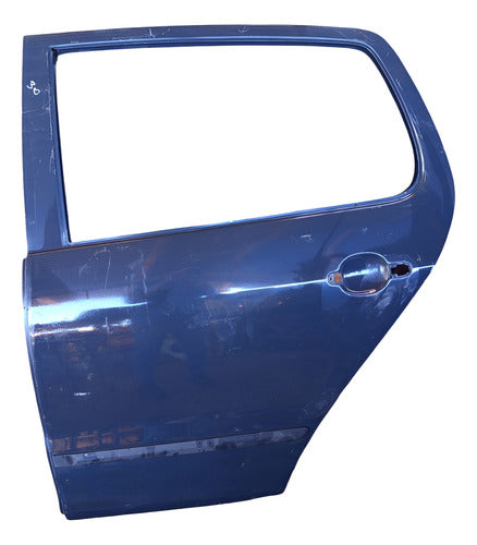 Porta Traseira Esquerda Volkswagen Fox 2004-2010 - Traseira - Esquerdo
