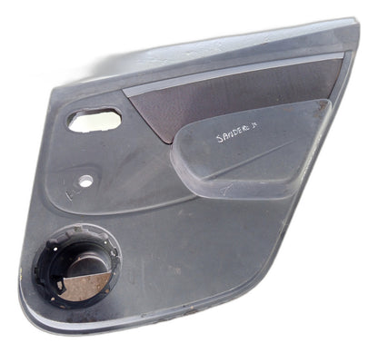 Forro Porta Traseira Direita Renault Sandero 2007 A 2013 Cinza-escuro