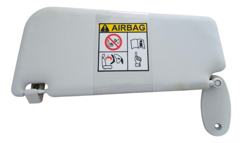 Quebra Sol Passageiro C/ Espelho Grand Siena Original Usado