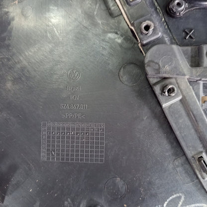 Forro Porta Diant Esq Volkswagen Fox Spacefox 2012 Original Cinza-escuro