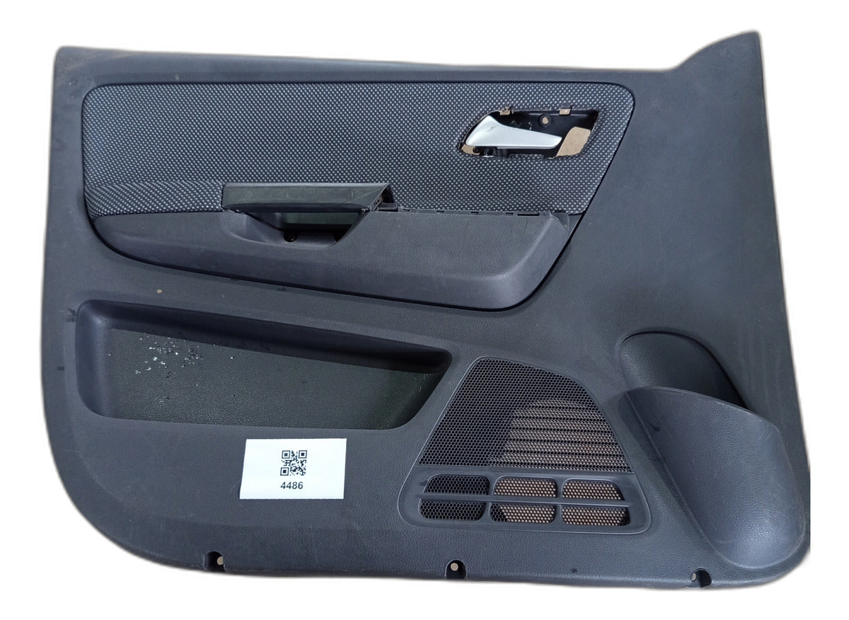 Forro Porta Diant Esq Volkswagen Fox Spacefox 2012 Original Cinza-escuro