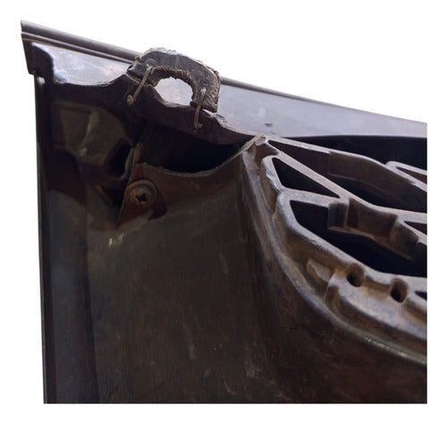 Grade Dianteira Toyota Hilux 2005/2008. Preta Friso Cromado - Cromado