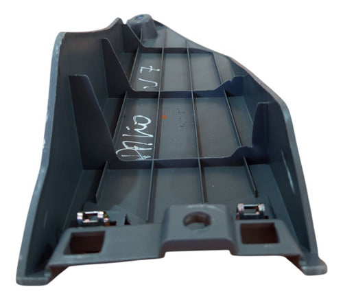 Apóio Descanso Pé Moldura Grand Fiat Palio Siena 2013 A 2014 - Cinza-escuro