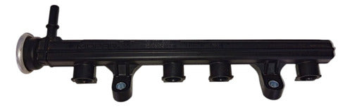 Flauta Combustivel Bico Injetor Fiat Mobi 2016 A 2022