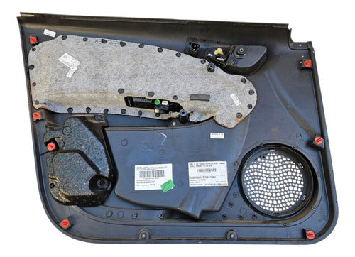 Forro Porta Dianteiro Direit Fiat Grand Siena E Palio Usado Preto