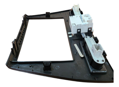 Moldura Rádio Relógio Ford Fusion 07/2009 - Preto