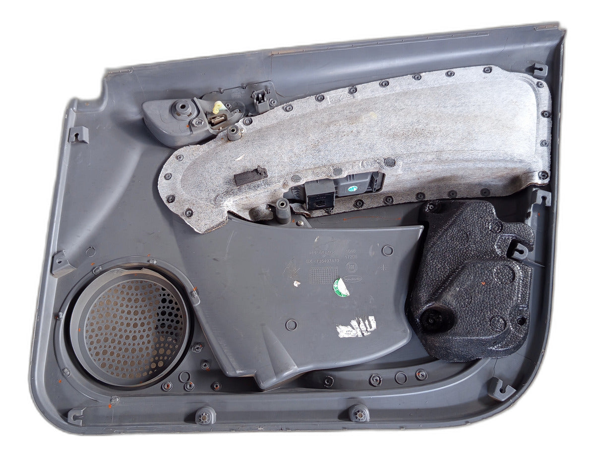 Forro Porta Dianteiro Esquerdo Fiat Palio Grand Siena 12/18 Cinza-escuro